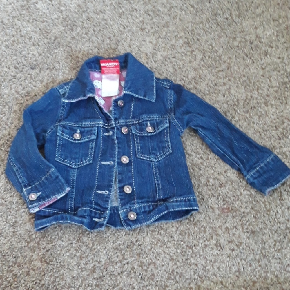 Hello kitty Jean jacket 2T